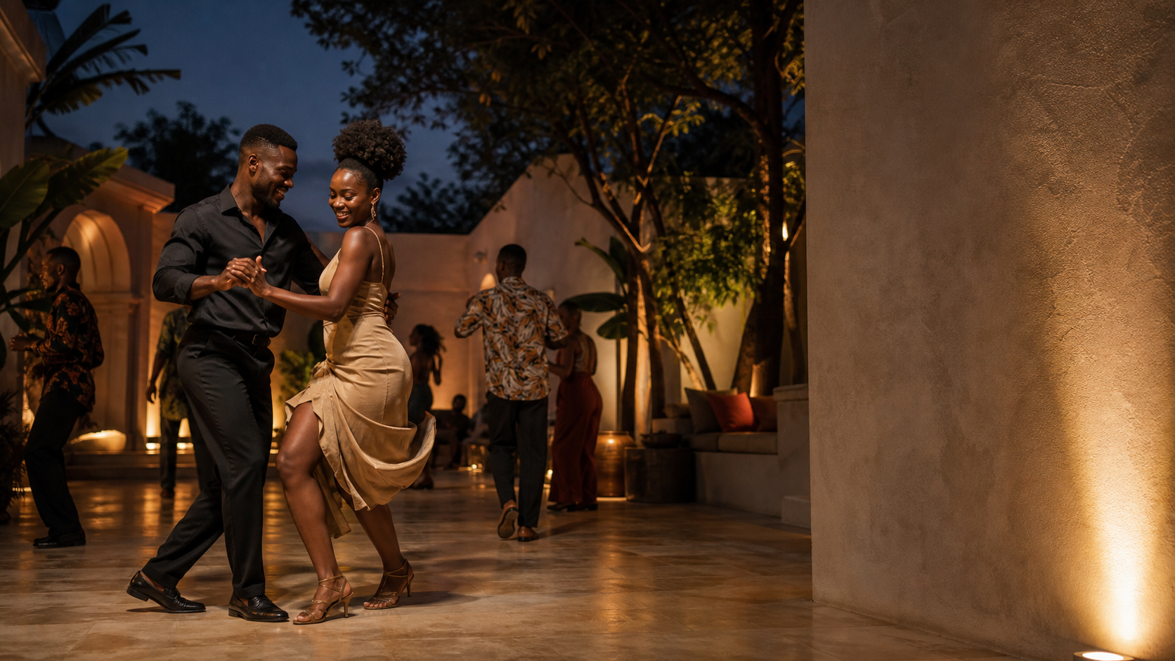 An Afropolitan KIZALSA courtyard gathering